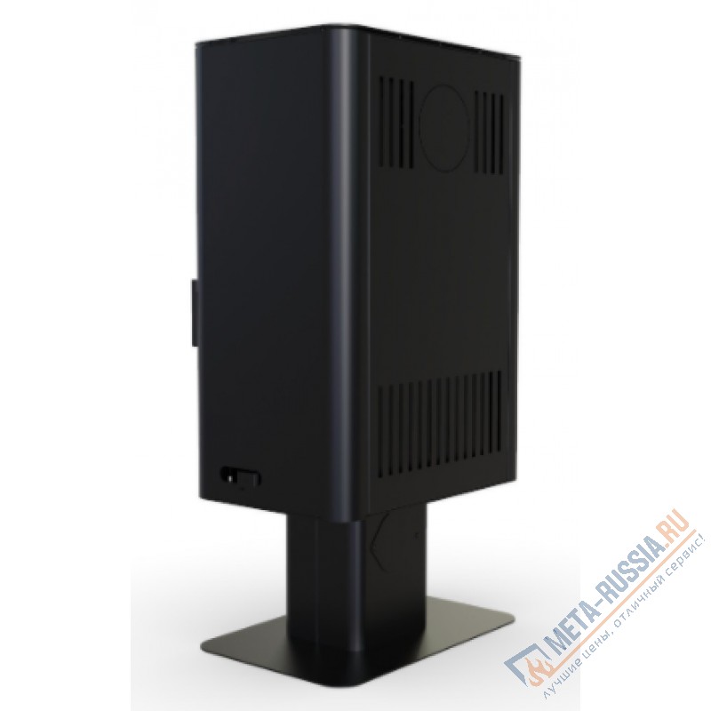 Печь-камин DEFRO HOME SOLUM TOP, черная сталь