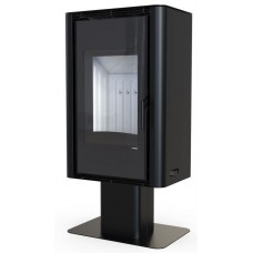 Печь-камин DEFRO HOME SOLUM TOP, черная сталь