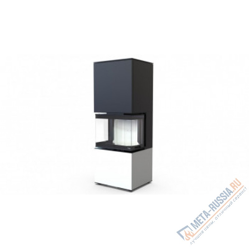 Печь-камин DEFRO HOME INTRA XSM C VER COMPACT 1, белая сталь