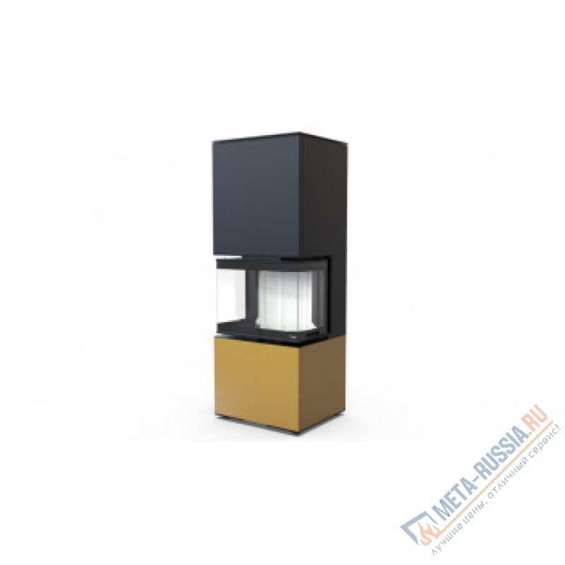Печь-камин DEFRO HOME INTRA XSM C VER COMPACT 1, золотая сталь