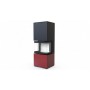 Печь-камин DEFRO HOME INTRA XSM C VER COMPACT 1, красная сталь