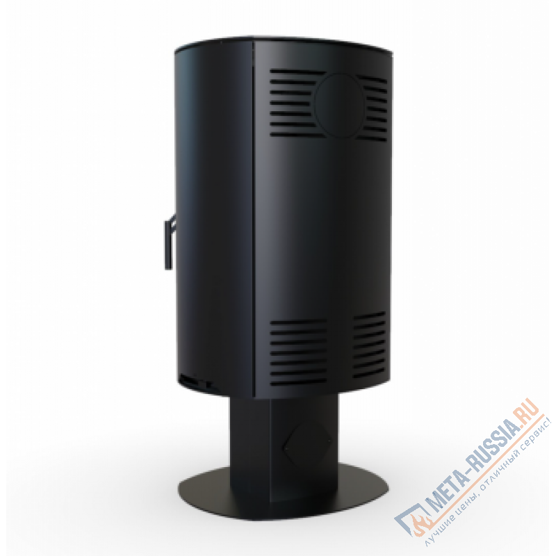 Печь-камин DEFRO HOME ORBIS TOP, белая сталь