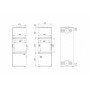 Печь-камин DEFRO HOME QUADROOM, белая сталь