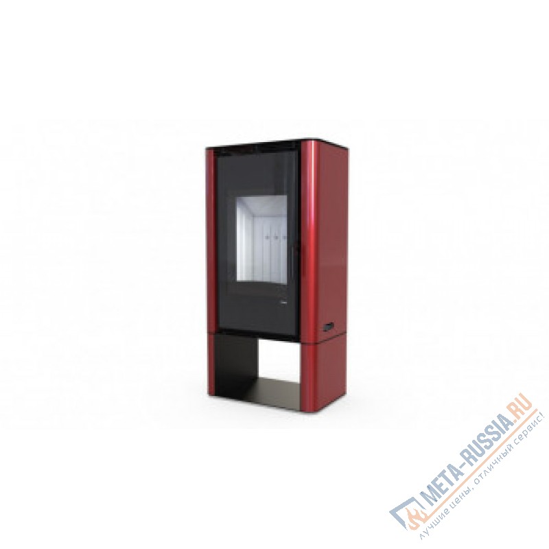 Печь-камин DEFRO HOME SOLUM LOG, красная сталь