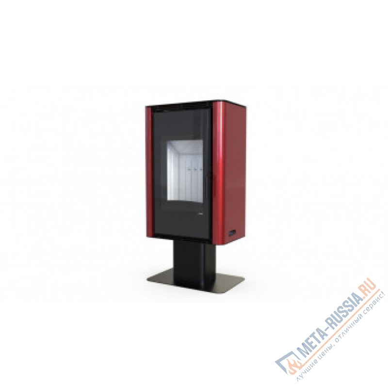 Печь-камин DEFRO HOME SOLUM TOP, красная сталь