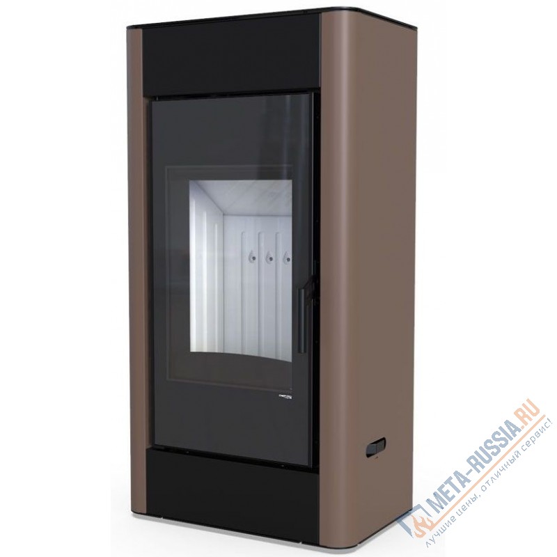 Печь-камин DEFRO HOME SOLUM, коричневая сталь