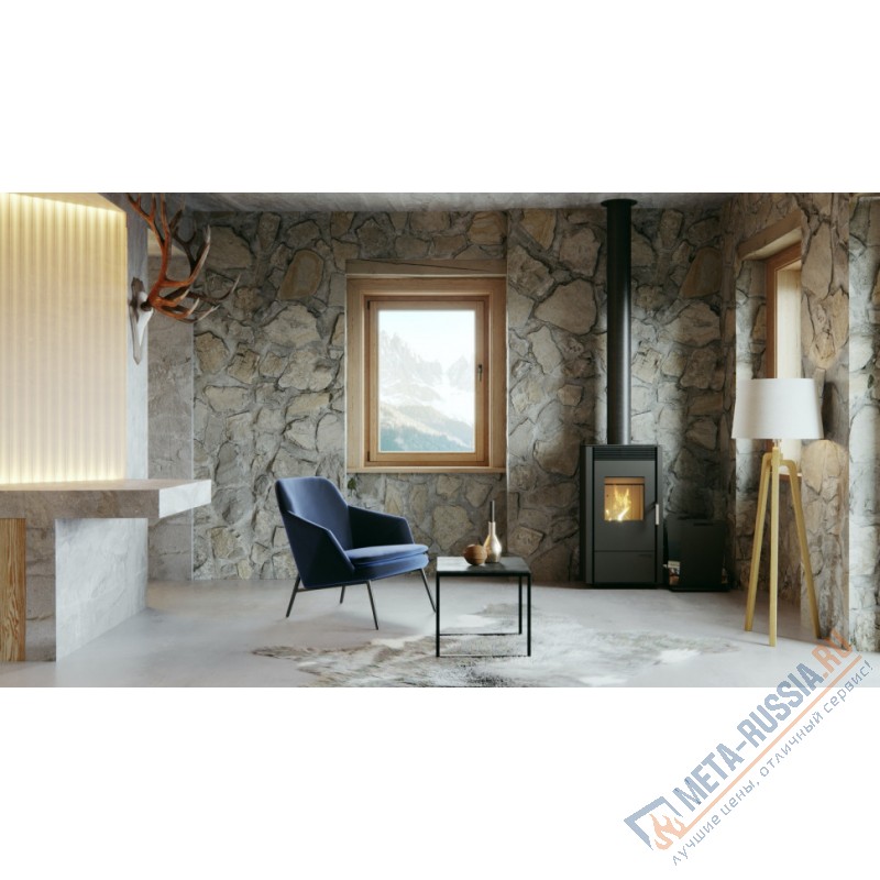 Печь-камин DEFRO HOME VIVA, золотая сталь