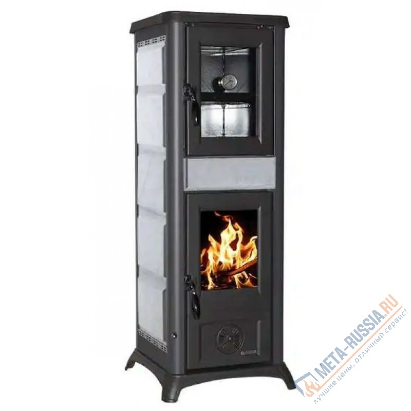 Печь-камин La Nordica Gemma Forno Petra (серый)