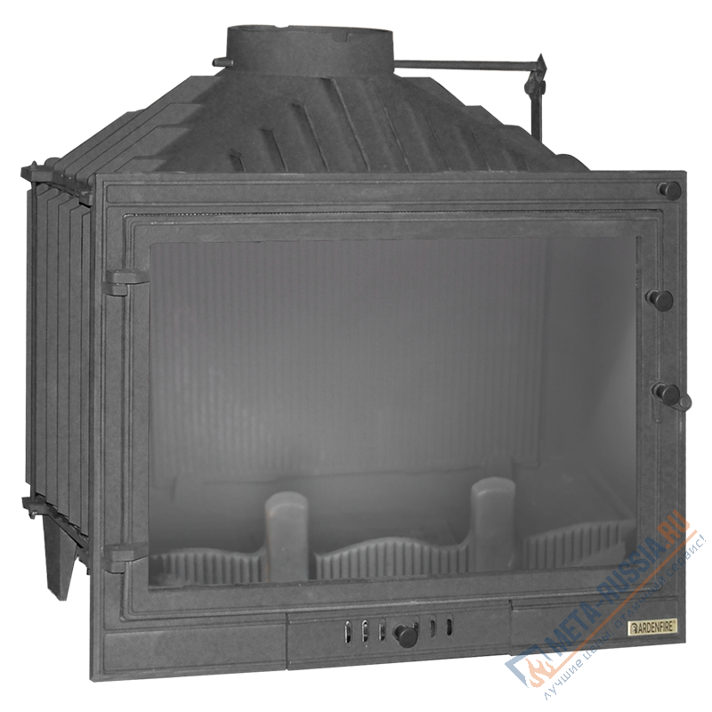Каминная топка Мета Ardenfire Промо 700Ш (прямое стекло, с шибером)