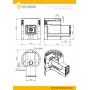 Банная печь ВЕЗУВИЙ Лава 12 (ДТ-3С)
