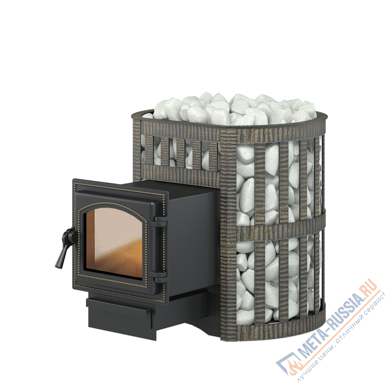 Банная печь Везувий Легенда Ковка 12 (260)