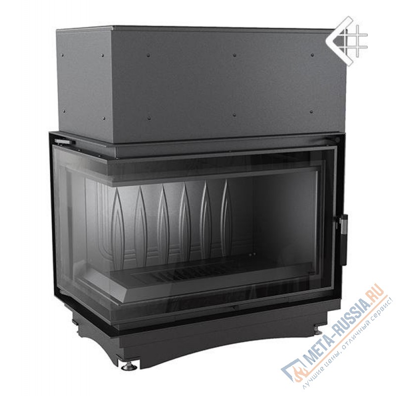 Каминная топка Kratki Oliwia/L/BS/DECO (Г образное, левое)