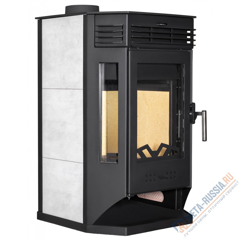 Печь-камин Мета-Бел Москва 9 с плитой АОТ 9.0-03