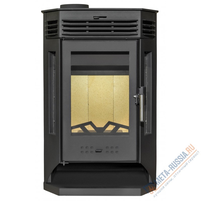 Печь-камин Мета-Бел Москва 9 с плитой АОТ 9.0-03