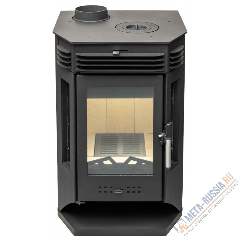 Печь-камин Мета-Бел Москва 9 с плитой АОТ 9.0-03