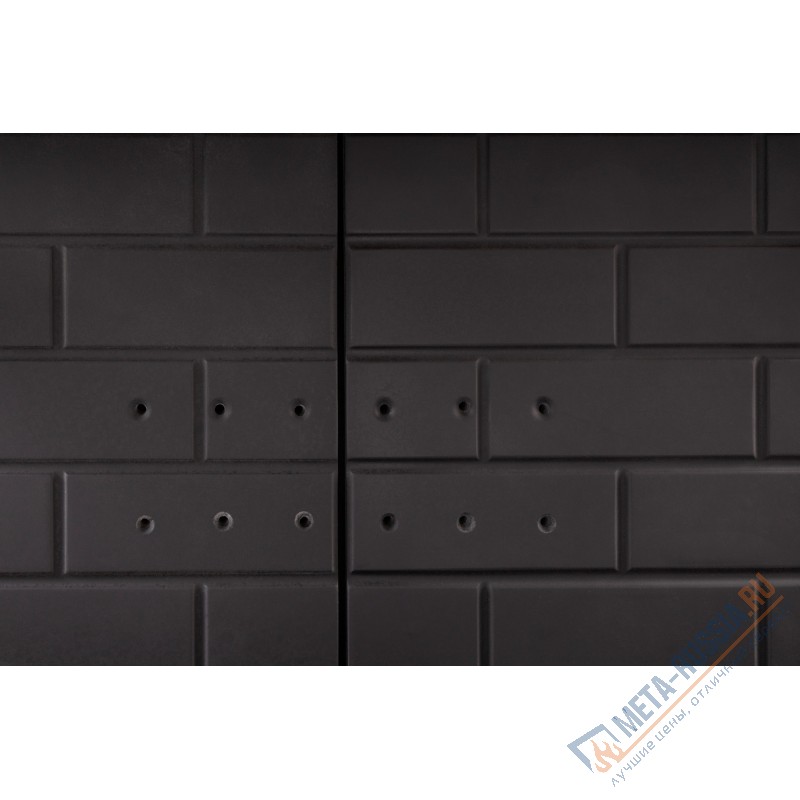 Каминная топка ЭкоКамин Дельта 1000В три стекла принтинг черный шамот TDN1000B