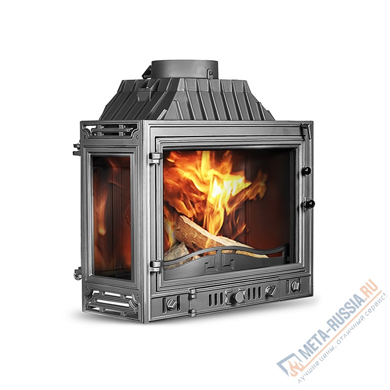 Каминная топка Kaw-Met W4L (2 стекла левое)