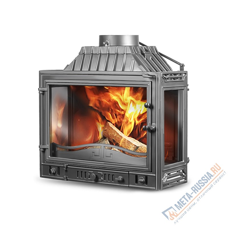 Каминная топка Kaw-Met W4LP (3 стекла)