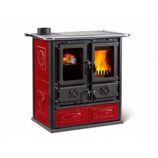 Печь-камин La Nordica Rosetta Sinistra BII Bordeaux (бордовый)