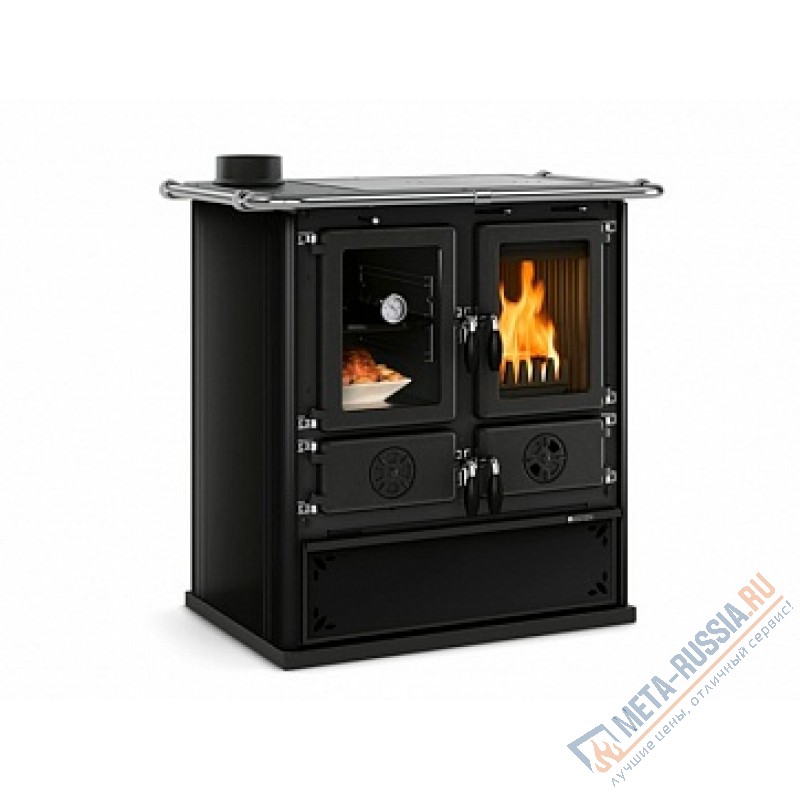 Печь-камин La Nordica Rosetta Sinistra Bill STEEL ANTRACITE (черный)