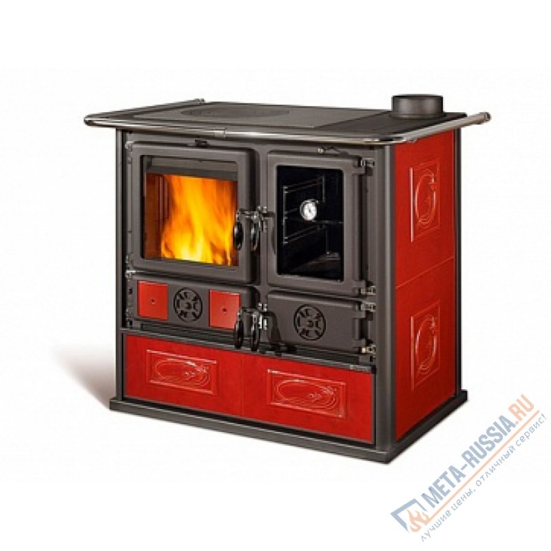 Печь-камин La Nordica Rosa Reverse Pergamena (бежевый)