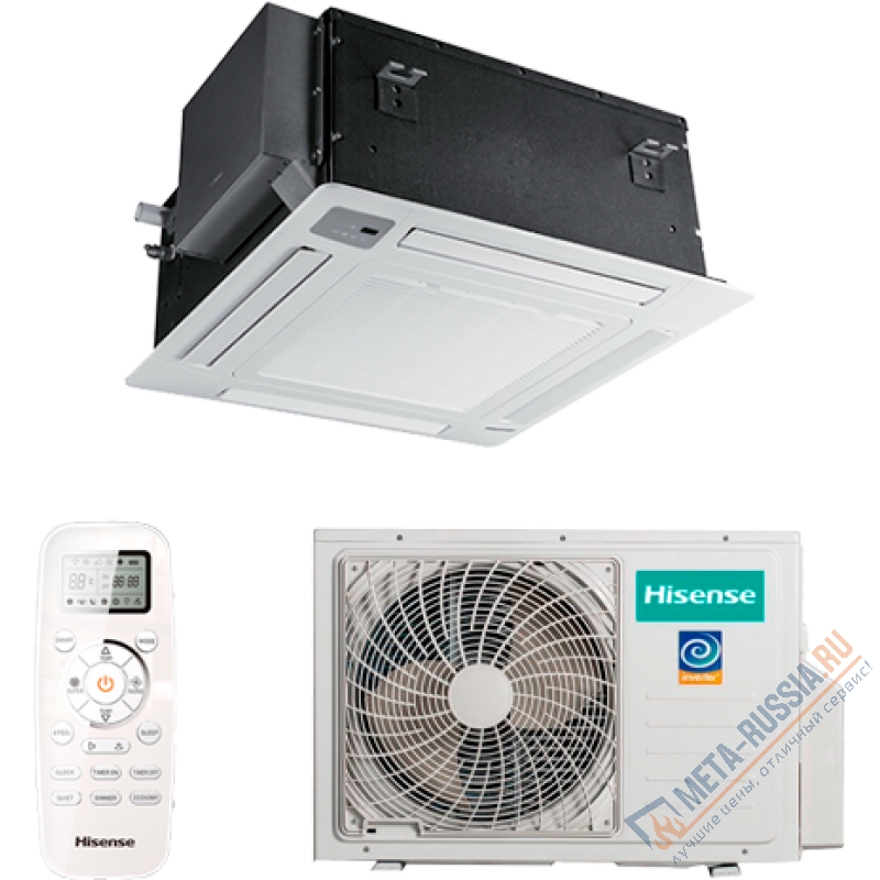 Кондиционер  кассетный Hisense AUC-24UR4S1GA Inverter