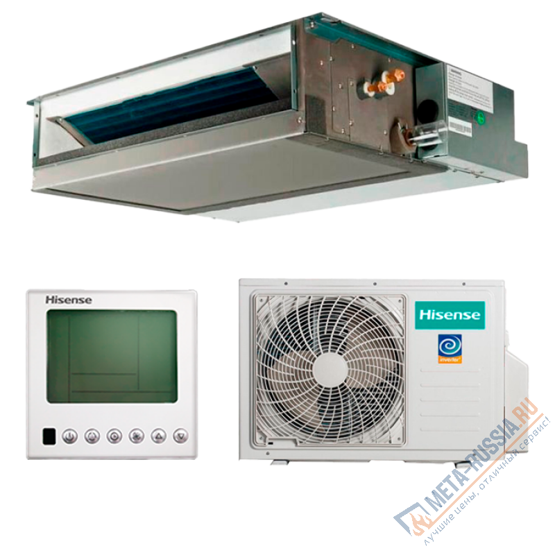 Кондиционер канальный Hisense AUD-24UX4SLL4 Inverter
