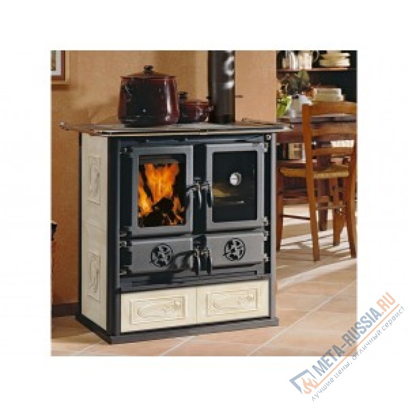 Печь-камин La Nordica Rosetta BII Liberty Pergamena (бежевый)