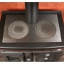 Печь-камин La Nordica TermoSuprema Compact D.S.A. Nero (черный)