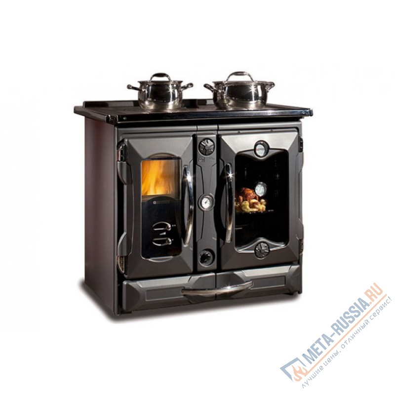 Печь-камин La Nordica TermoSuprema Compact D.S.A. Nero (черный)