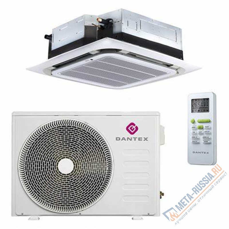 Кондиционер кассетный Dantex RK-24UHTN/RK-24HTNE-W