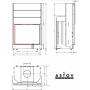 Каминная топка ASTOV ПС 9074 У