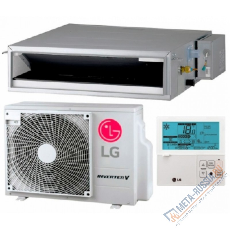 Кондиционер канальный LG CL24R.N30/UU24WR.U40 Inverter