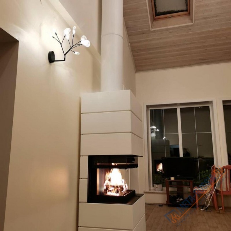 Печь-камин ASTOV ФЕРРО П3С 8457 Black