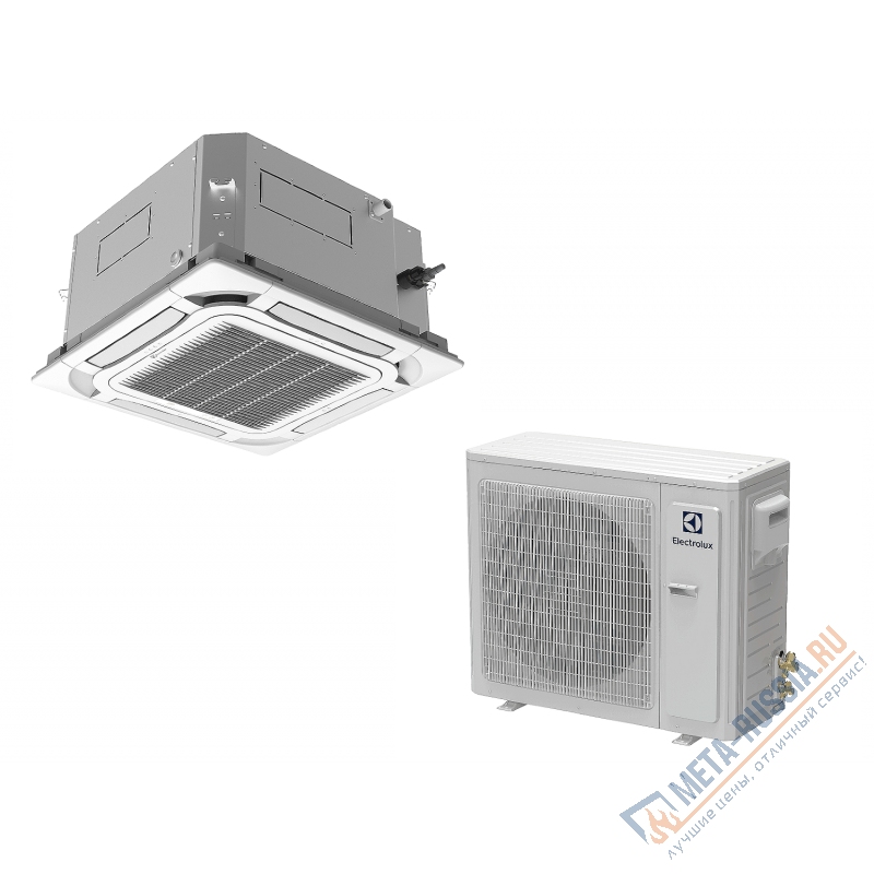 Кондиционер сплит-система Electrolux EACC-24H/UP3-DC/N8 Inverter кассетного типа
