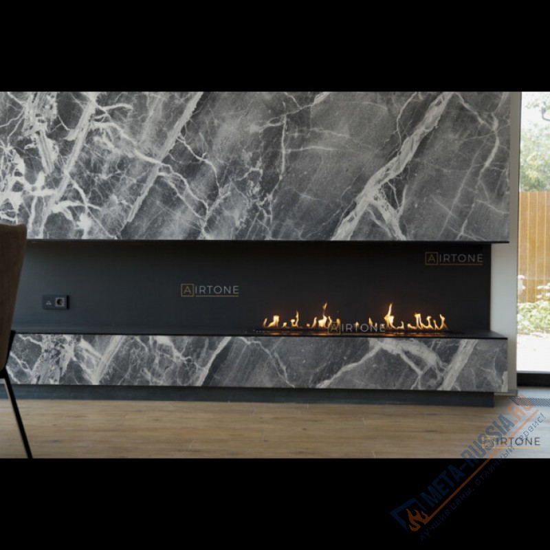 Биокамин автоматический Airtone Andalle 1200 Черный