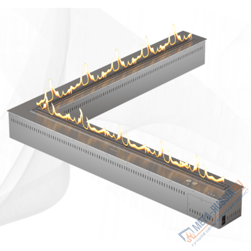 Биокамин автоматический Airtone Andalle Angle 1500 Черный