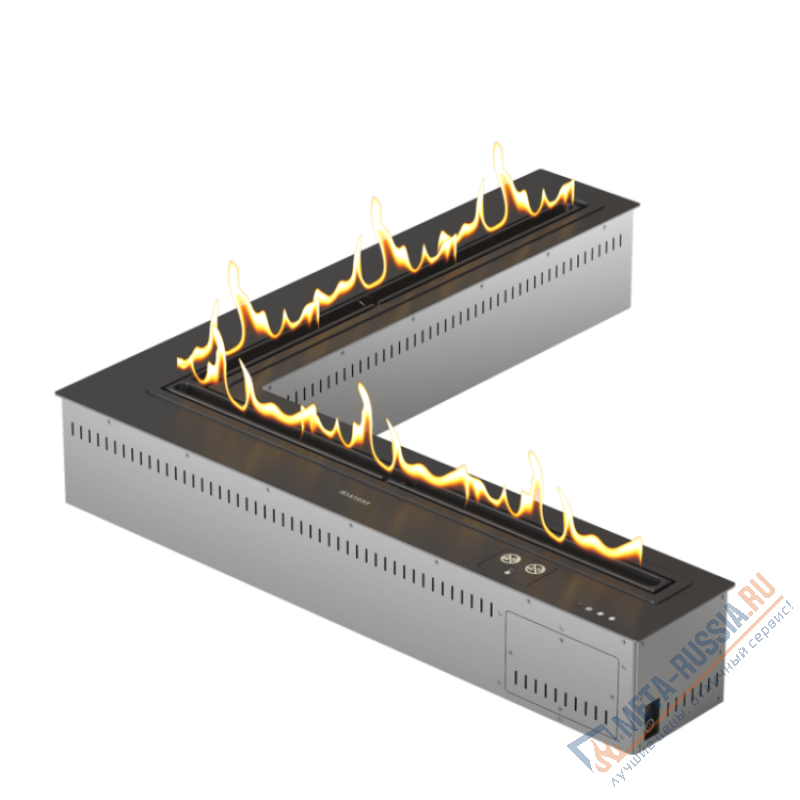 Биокамин автоматический Airtone Andalle Angle 1500 Черный