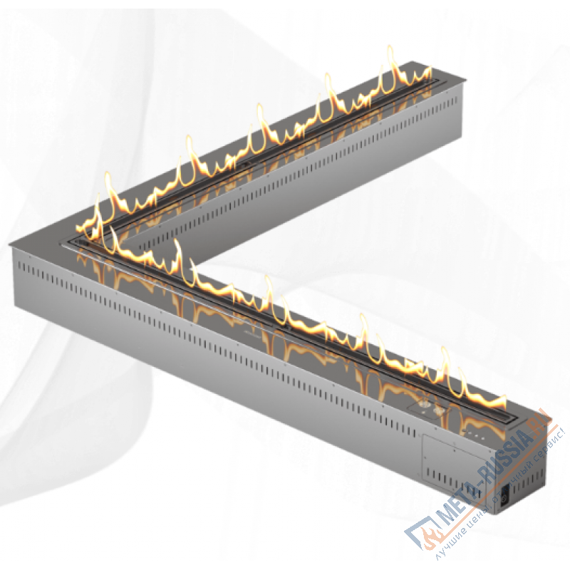 Биокамин автоматический Airtone Andalle Angle 1500 Черный