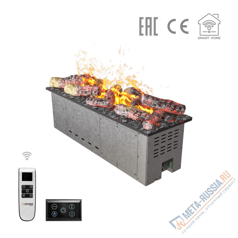 Автоматический паровой электрокамин Airtone Vepo 800 Зеркало