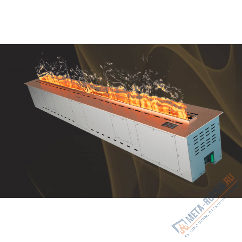 Автоматический паровой электрокамин Airtone Vepo 1000 Розовое золото-сатин