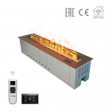 Автоматический паровой электрокамин Airtone Vepo 1000 Розовое золото-сатин