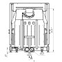 Каминная топка ЭкоКамин ВЕГА 1200B подовое горение
