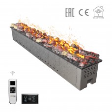 Автоматический паровой электрокамин Airtone Vepo 1800 Панель с имитацией дров