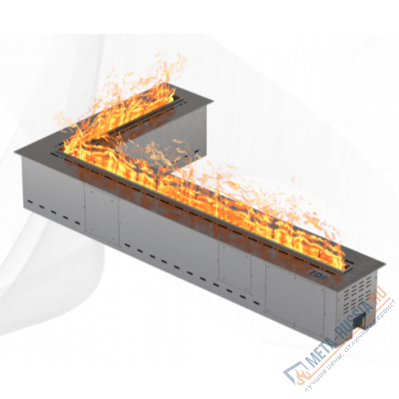 Автоматический паровой электрокамин Airtone Vepo Angle Графит-сатин