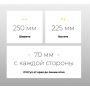 Автоматический паровой электрокамин Airtone Vepo Angle Графит-сатин