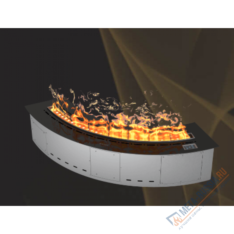 Автоматический паровой электрокамин Airtone Vepo Radial 600 Графит-зеркало Автоматический паровой электрокамин Airtone Vepo Radial 600 Графит-зеркало