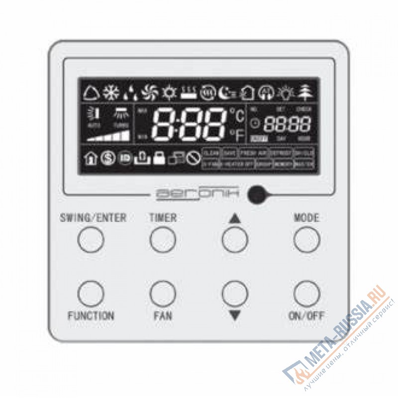 Кондиционер Aeronik AKH36K3HI/AUHN36NM3HO кассетного типа