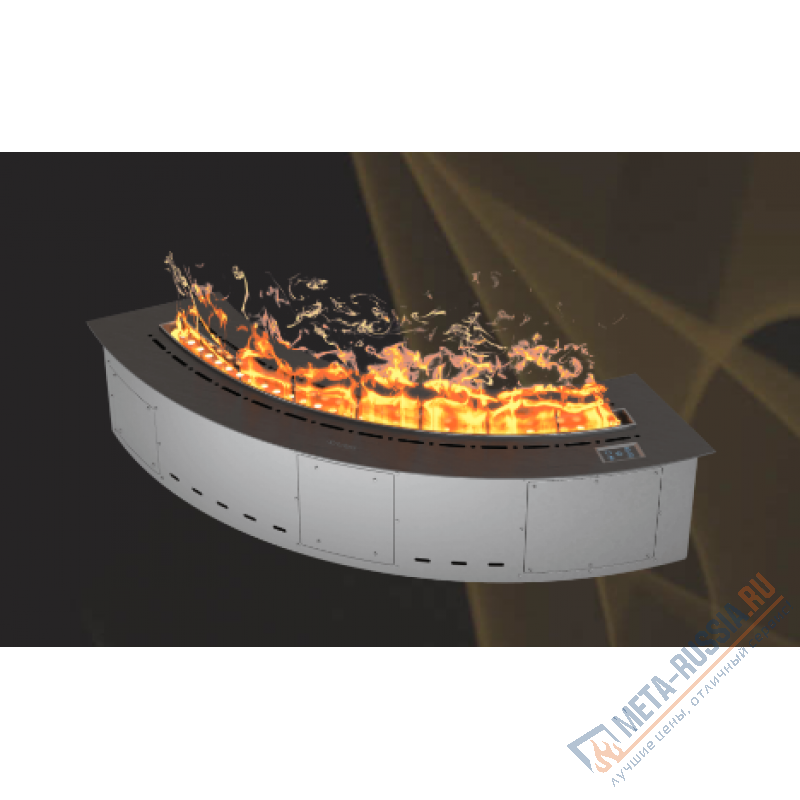 Автоматический паровой электрокамин Airtone Vepo Radial 600 Графит-сатин