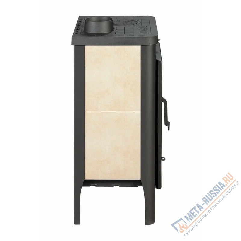 Печь-камин Экокамин Бавария Оптима с плитой